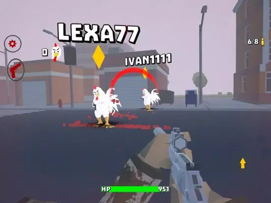 Chicken Offline - Gun Game 2 iPad  Ekran Görüntüleri